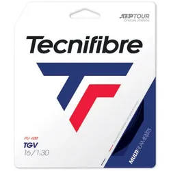 Tennissaite - Tecnifibre - TGV - 12 m - Schwarz