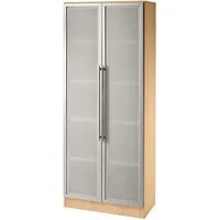 Hammerbacher Vitrine »X-Line« braun, 80x200.4x42 cm)