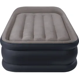 Intex Deluxe Pillow Rest Luftbett Mit Pumpe Gästebett Luftmatratze 191x99x42cm Selbstaufblasend -