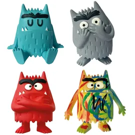 Comansi Mehrfarbiges Set Monster Kollektion (4 Figuren)