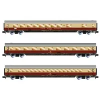 Arnolds & Sons 3-tlg. Set Personenwagen Rheingold 4508 N