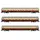 Arnolds & Sons 3-tlg. Set Personenwagen Rheingold 4508 N