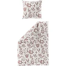 Traumschlaf Viseu Floral Rosa 135 x 200 cm + 80 x 80 cm