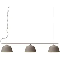 Muuto Ambit Rail Pendelleuchte, taupe