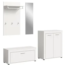 OTTO home AOSTA Sitzbank 200 x 35 x 191 cm weiß