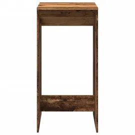 vidaXL Bartisch Altholz-Optik 51 x 50 x 103,5 cm Braun