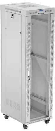 Lanberg FF01-6842-12SL Rack 42U Freistehendes Gestell Grau