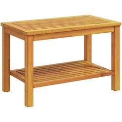 vidaXL Couchtisch 90x50x45 cm Massives Akazienholz
