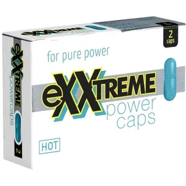 HOT «Exxtreme Power Caps» potenzfördernde Kapseln für Männer (2 Stück)