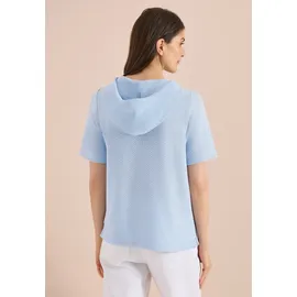Cecil Hoodie Struktur Blau XL
