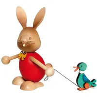 Drechslerei Kuhnert Gmbh Kuhnert Stupsi Hase mit Ente Höhe