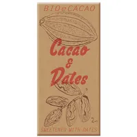 bioecacao Cacao & Dates Schokoladentafel 90 g
