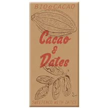 bioecacao Cacao & Dates Schokoladentafel 90 g