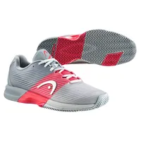 Head Revolt Pro 4.0 Clay Women GRCO Tennisschuh, grau/Koralle, 38.5