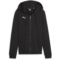 PUMA teamGOAL Casuals Kapuzenjacke Damen 03 - PUMA black/PUMA white S