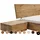 Hasena Nachtschrank Caja 48 x 41 x 16 cm Braun