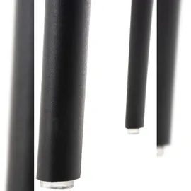 CLP Hope Stapelstuhl 59 x 60 x 80 cm schwarz 2 St.