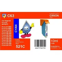 kompatible Ware kompatibel zu Canon CLI-521C cyan