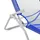 VCM Gartenliege 160 x 48 x 100 cm Blau