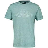 LERROS T-Shirt LERROS Herren T-Shirt mit Alloverprint grün 6XL