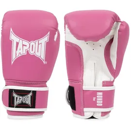 TapouT Junior Boxhandschuhe aus Kunstleder (1Paar) Mundo Pink/White 08 oz