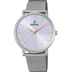 Festina Quarz Damen Boyfriend F20475/3 - blau,silber - 38mm