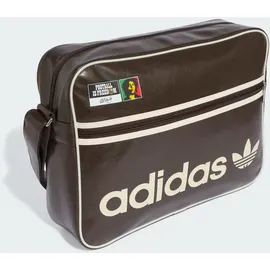 adidas Airliner Tasche 17 Liter Dunkelbraun/Cremeweiß
