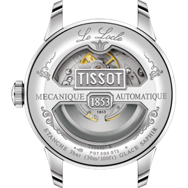 TISSOT Le Locle Powermatic 80 Open Heart Edelstahl 39,3 mm T0064071103302