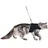 Trixie Softgeschirr mit Leine 36–54 cm schwarz