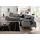 W.Schillig Eckcouch Chenille 3-Sitzer Grau