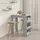 vidaXL Bartisch mit Regal 102 x 50 x 103,5 cm Grau