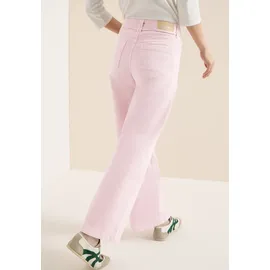 Cecil High Waist Wide Leg Jeans im Loose Fit Light Blush Rose 33 - 33W / 30L