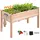 Vevor Hochbeet 120 x 58 x 76 cm Khaki
