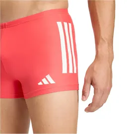 adidas 3-Streifen 2-Inch Badeshorts Semi Lucid Red/White L