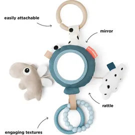 Done by Deer To go activity mirror Happy Clouds Blau