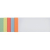 Franken Moderationskarte farbig sortiert rechteckig 9.5cm x 20,5 cm