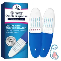 2 Stücke Schwangerschaftstest Frühe Erkennung,Zuverlässiger Frühtest schwangerschaft,Einfach zu bedienenSchwangerschaft bestimmen test,Zuhause verwenden,Genaue Ergebnisse