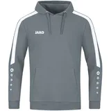 Damen Kapuzensweat steingrau 38