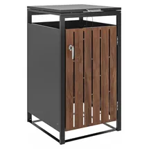 Greenyard Mülltonnenbox 120L nussbaum