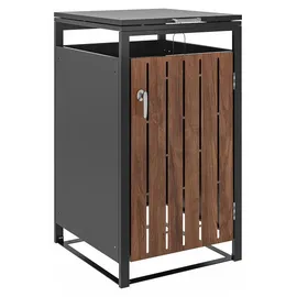 Greenyard Mülltonnenbox 120L nussbaum