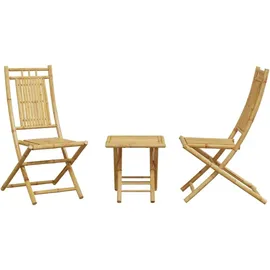 vidaXL Bistroset 3-tlg. Braun
