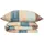 SCHIESSER Emilia Gestreift Petrol 135 x 200 cm + 80 x 80 cm