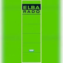 Elba Rückenschilder 100420948 grün 59 x 190 mm 10 Blatt