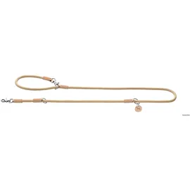 Hunter Verstellbare Führleine Malia 10/200, beige/natur