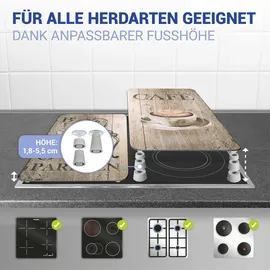 Wenko Bistro Herdabdeckplatte 2 St.