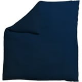 schlafgut Bettbezug einzeln 240x220 cm - blue-deep-black Woven Fade Bettwäsche