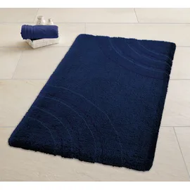 KLEINE WOLKE Saturn Navyblau 70 x 120 cm