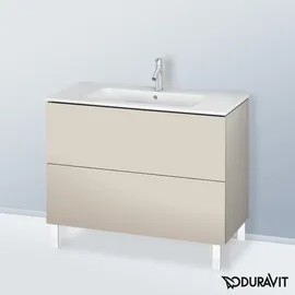 Duravit L-Cube Waschtischunterschrank, 2 Auszüge, LC662709191,