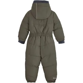 KILLTEC first instinct by killtec Kinder Steppoverall mit Kapuze/Schneeanzug ist wasserabweisend FIOW 20 MNS QLTD ONPC, dunkeloliv, 98, 42261-000