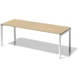 BISLEY Schreibtisch Cito Ahorn / Weiß